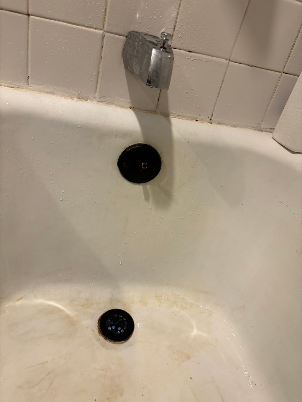 New shower tub replace 