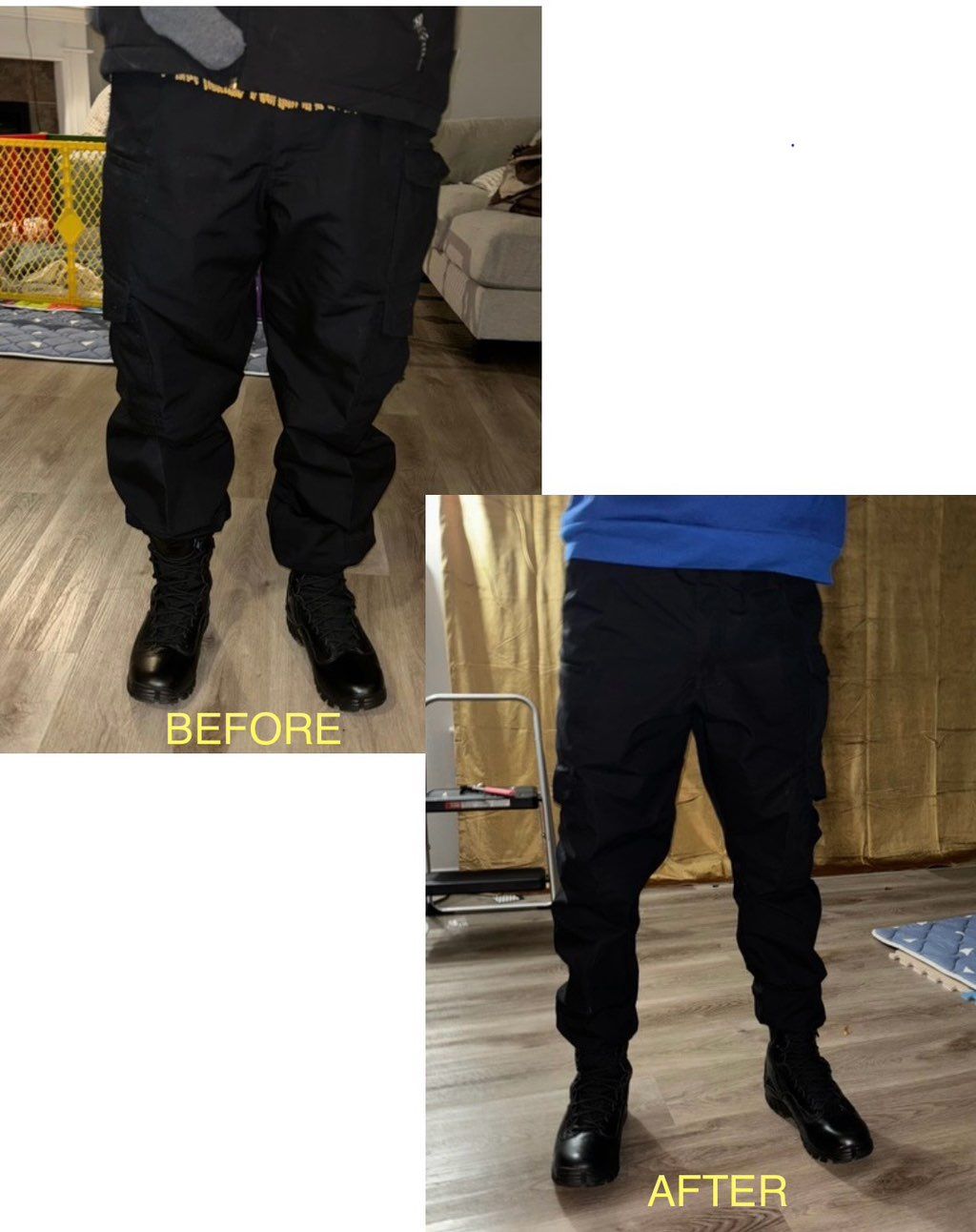 Tapered utility pants 