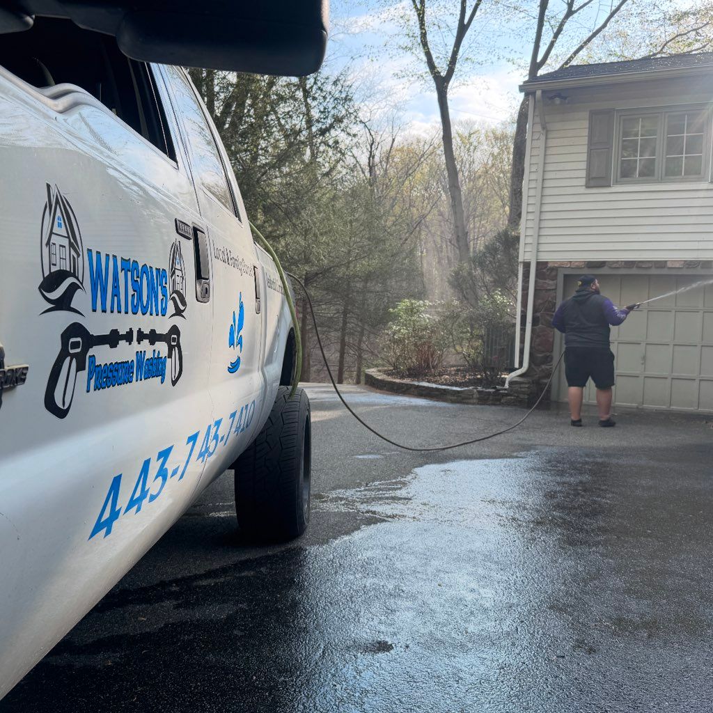 Watson’s pressure washing