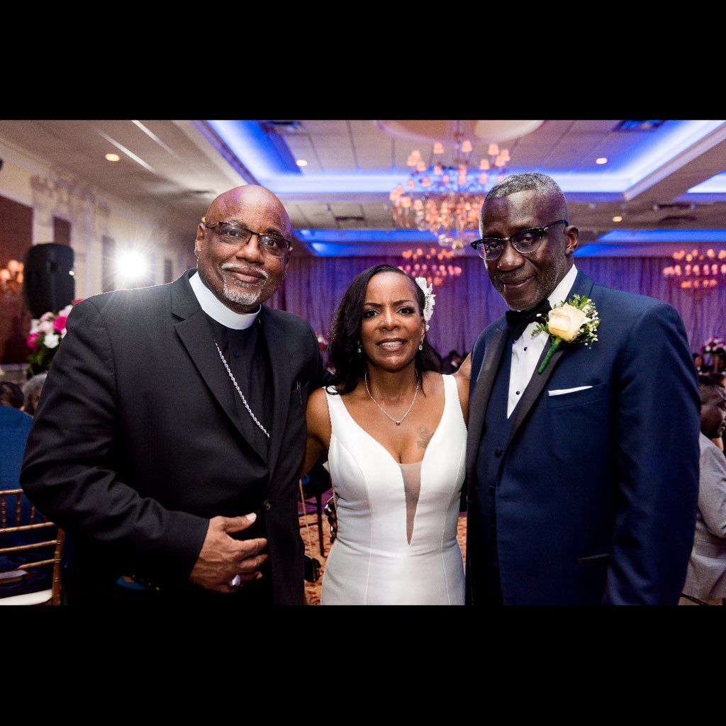 REV. MARC A. KING. WELL TIMED WEDDING