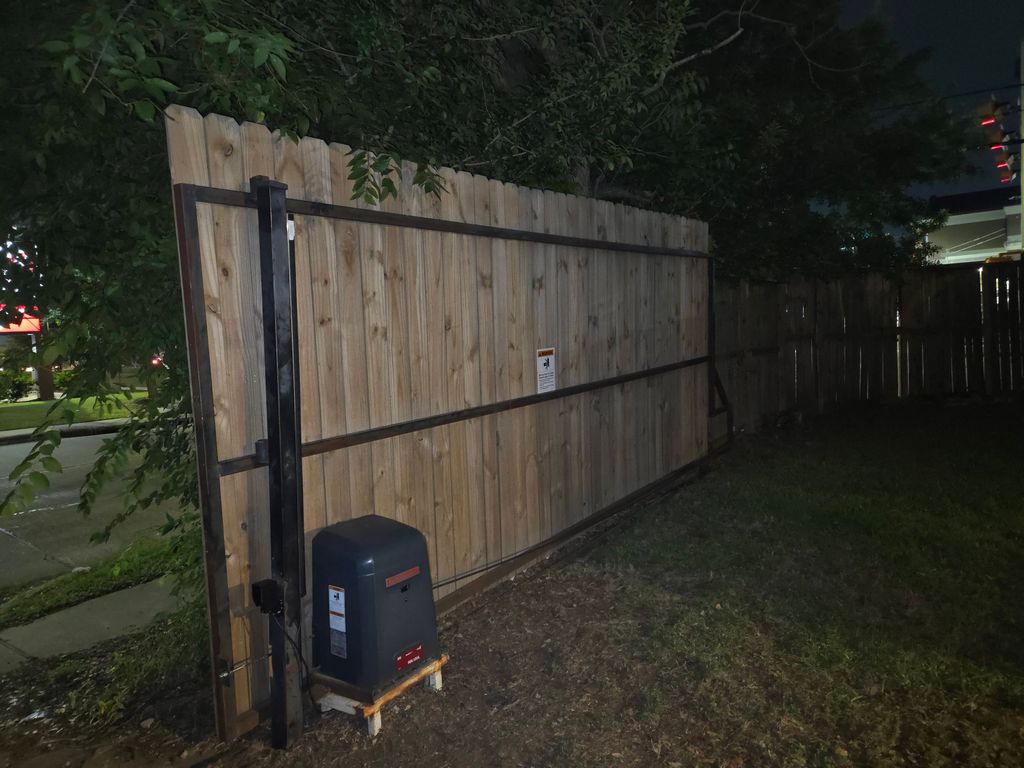 18x8 new gate opener 