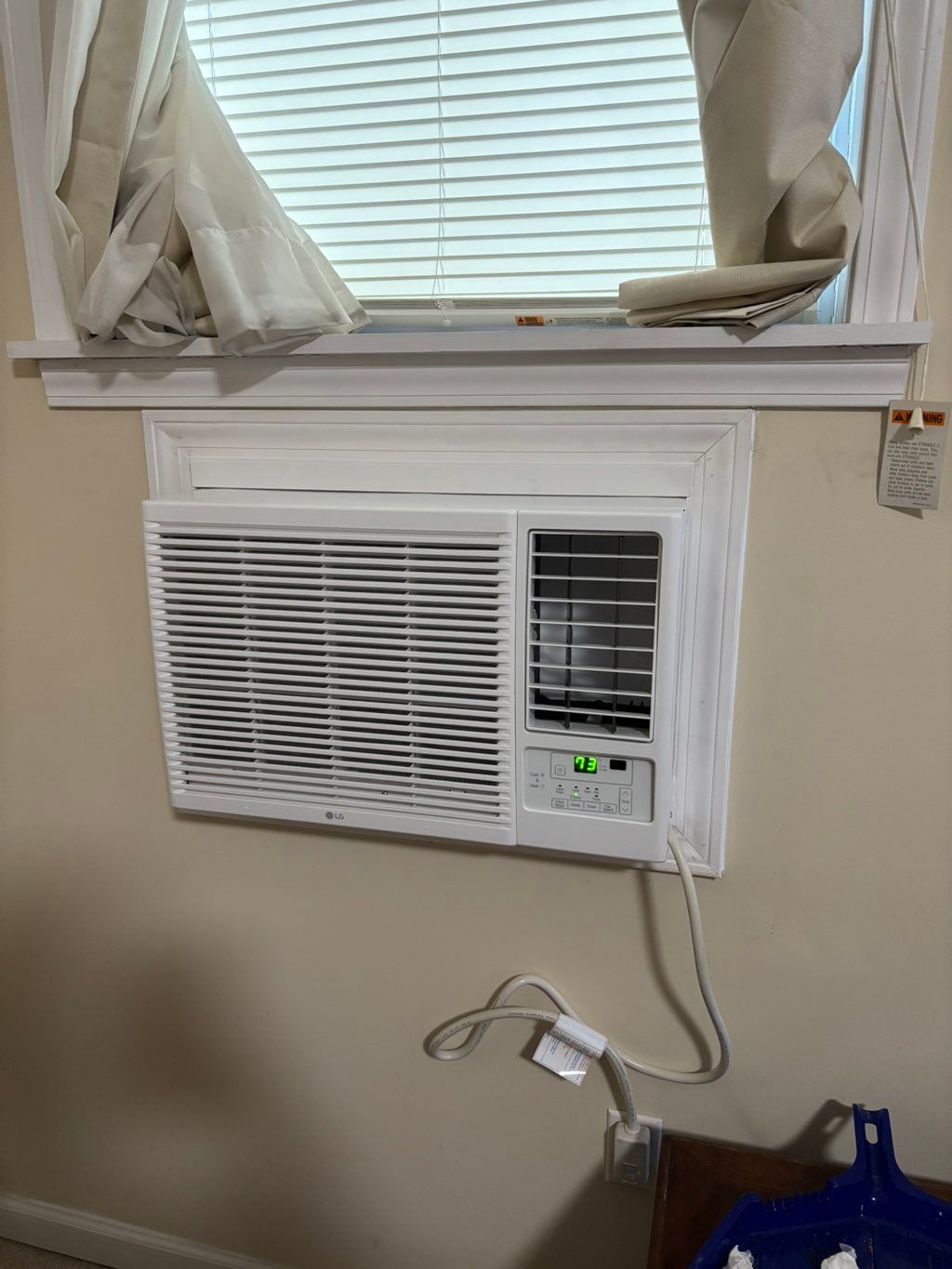 Framed in window ac unit replacement. 