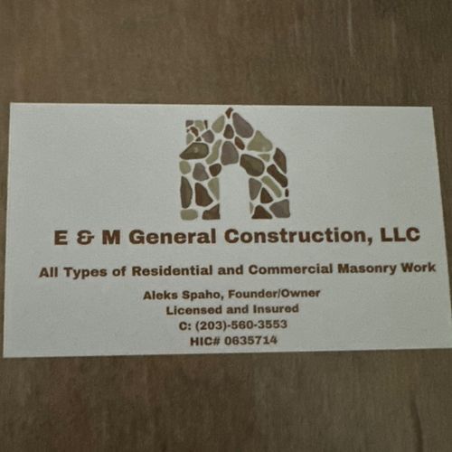 E&M General Construction LLC