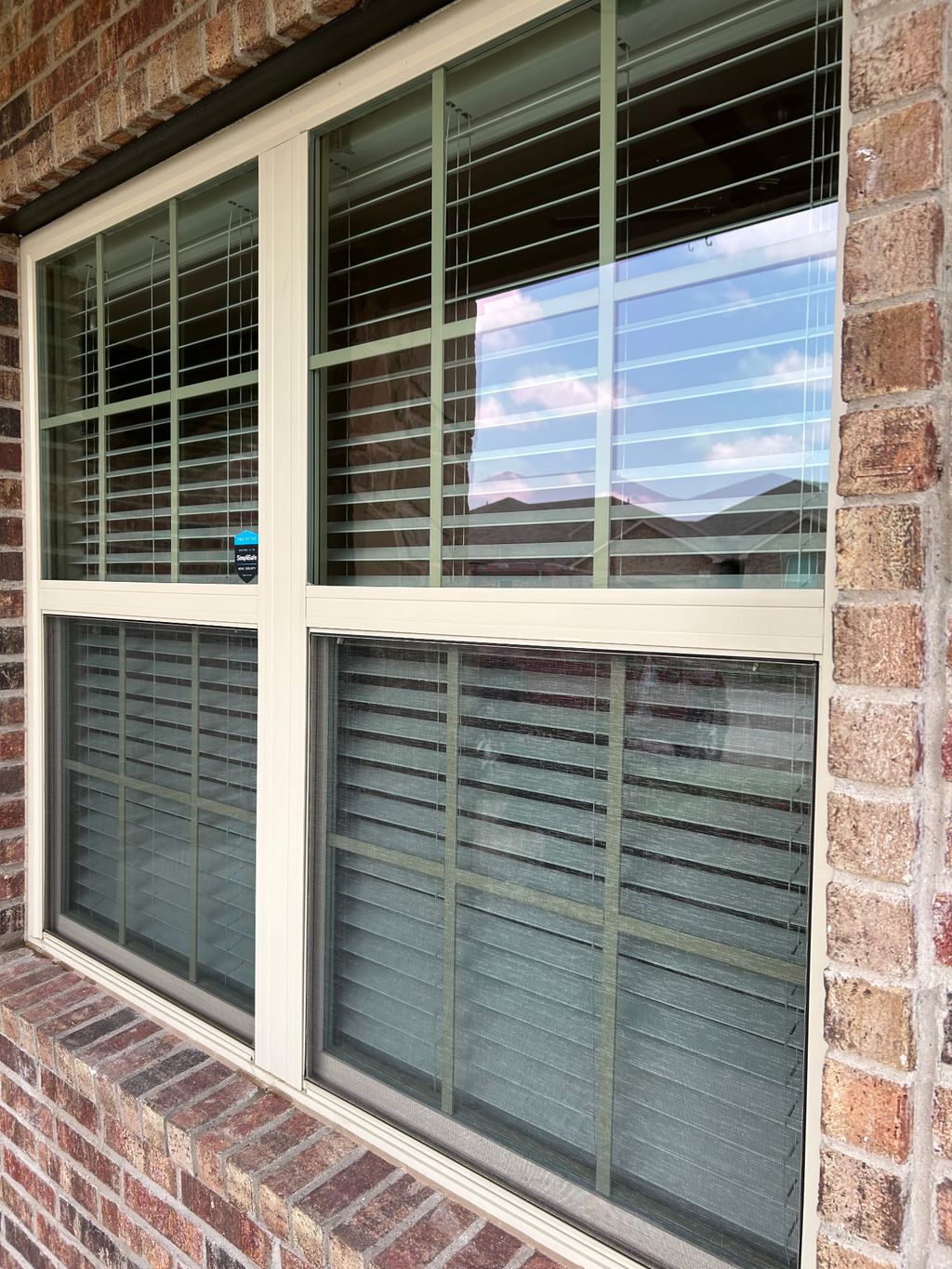 Final result of a sparkles window.