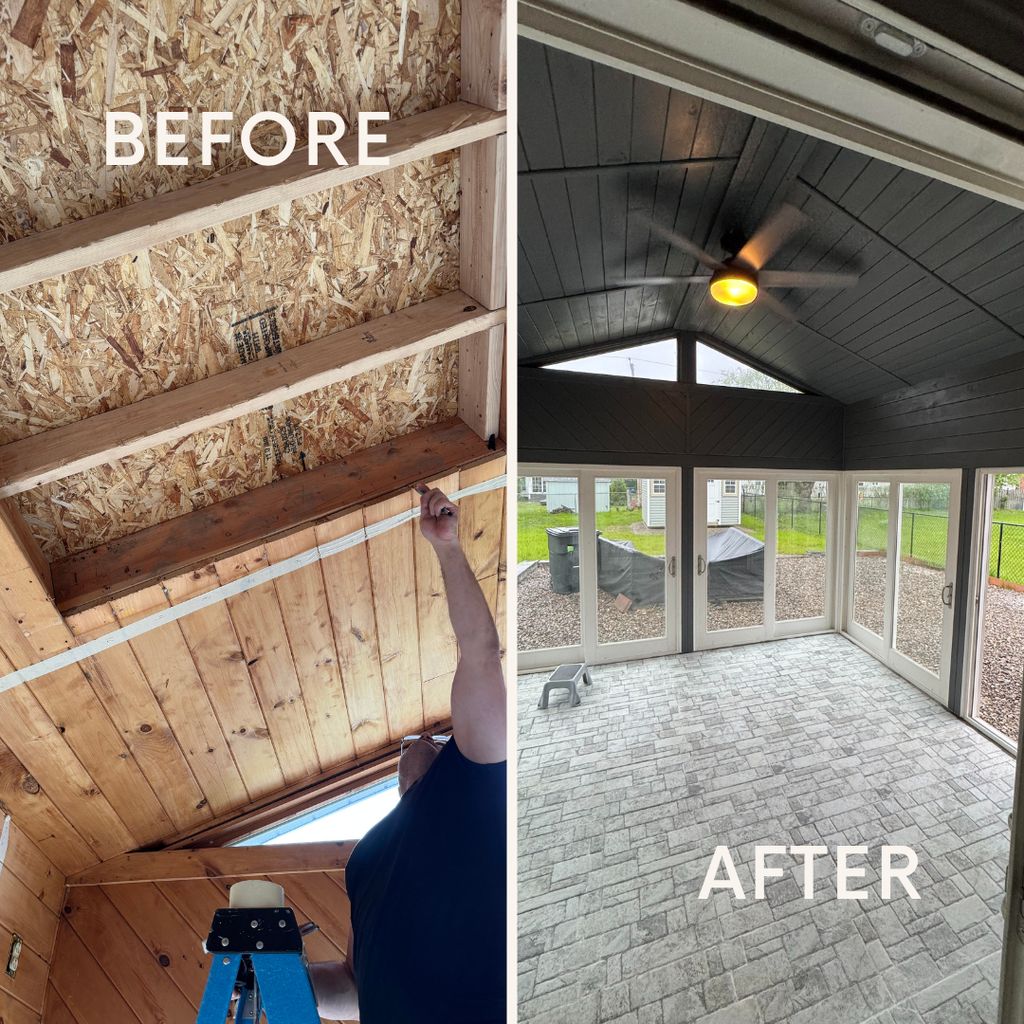Sunroom remodeling