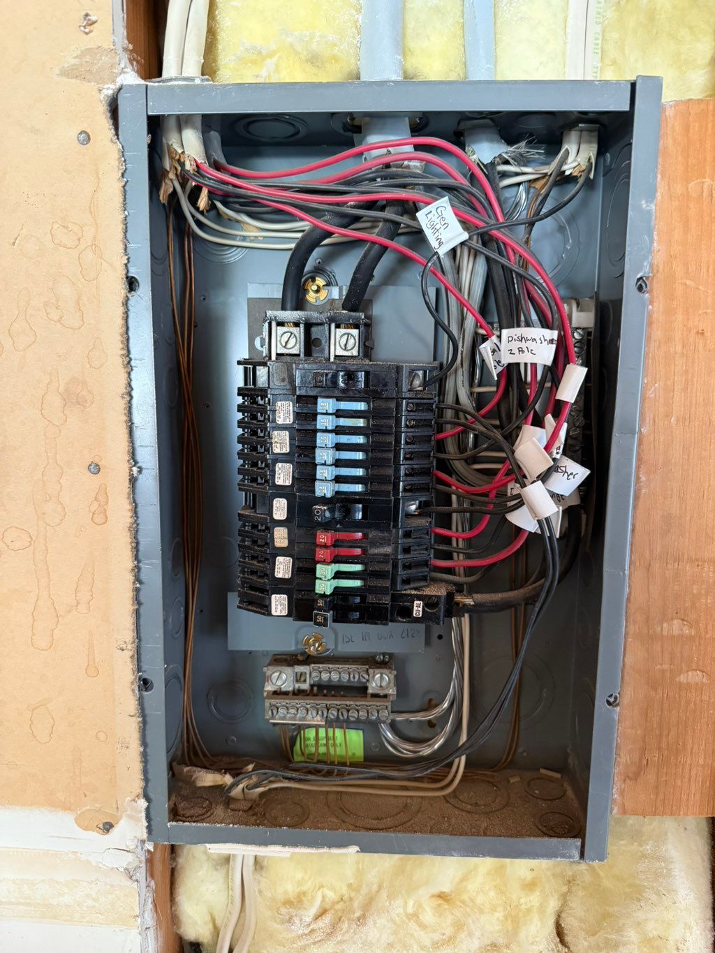 Old Federal Pacific Subpanel replacement. 