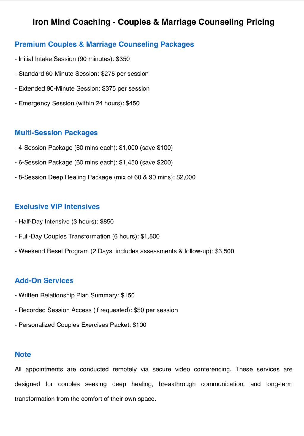 Projects and media