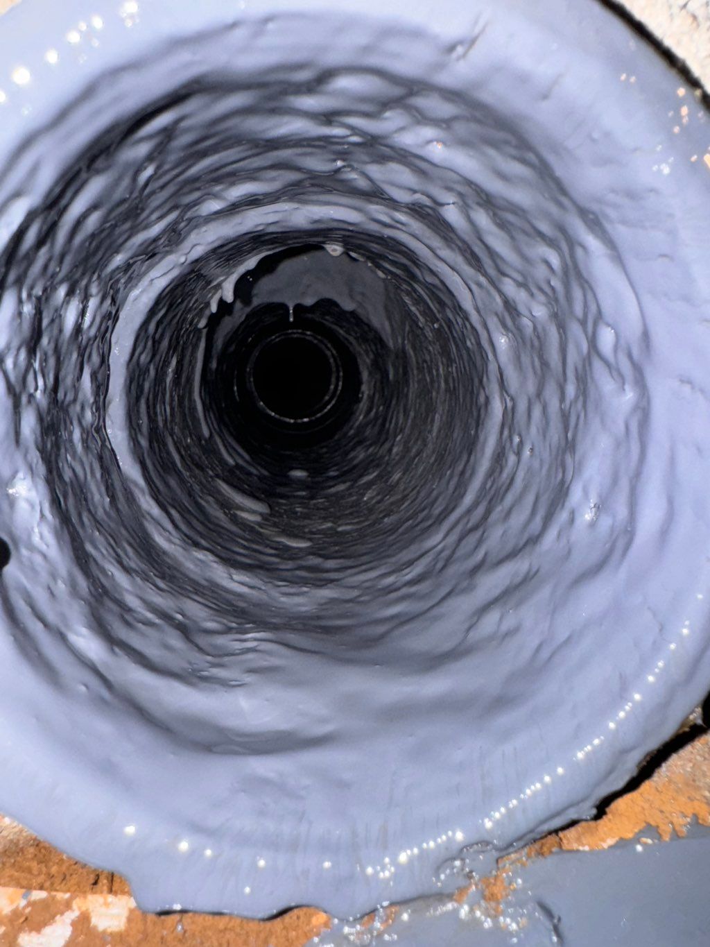 Epoxy Brush Coated Sewer Pipe