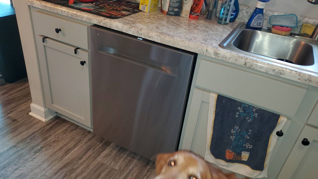 Dishwasher install.