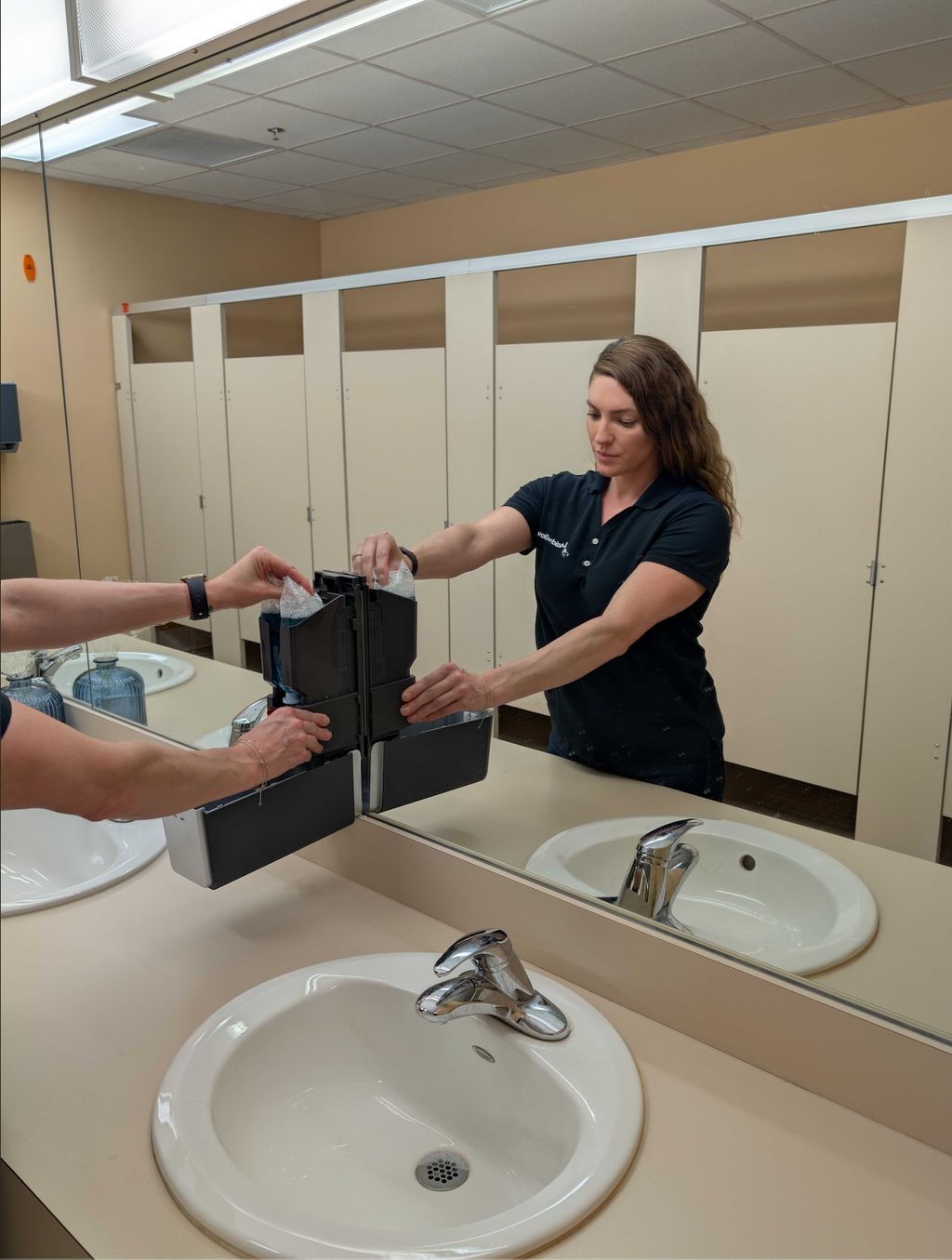 Changing the soap