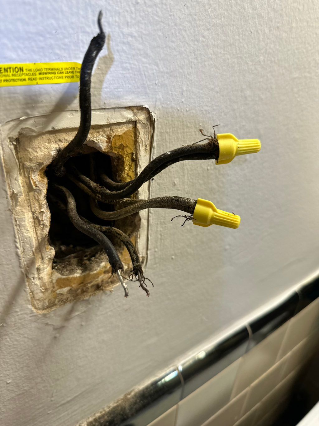 Testing the wiring 