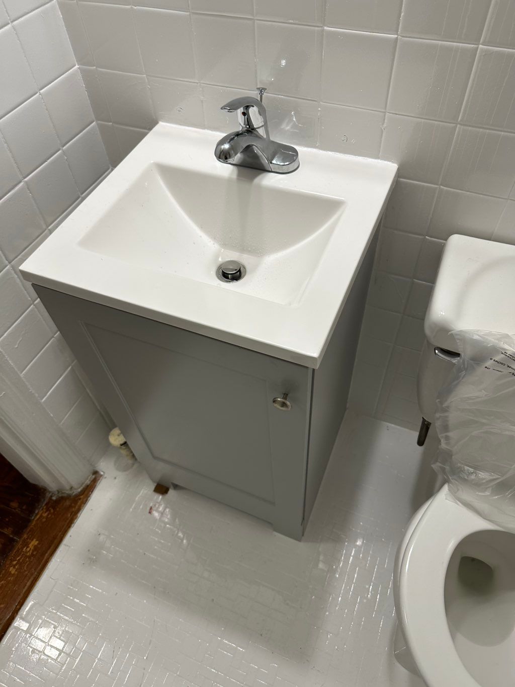 New vanity install 