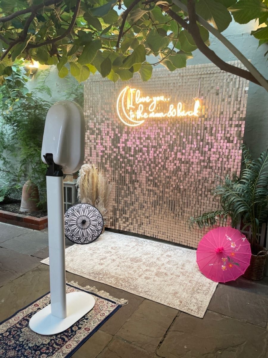 Example of Open Air Photo Booth