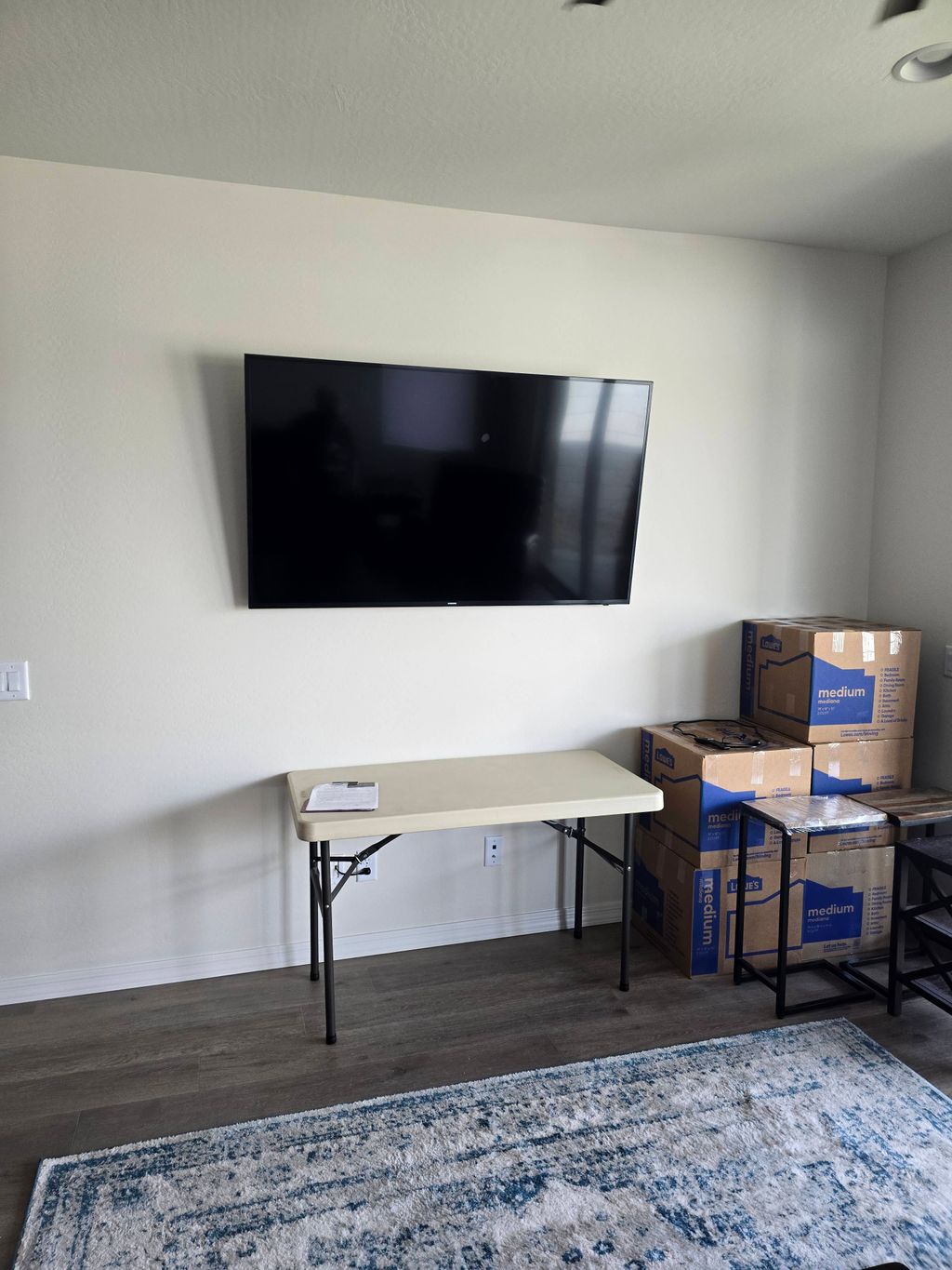 TV mounting
