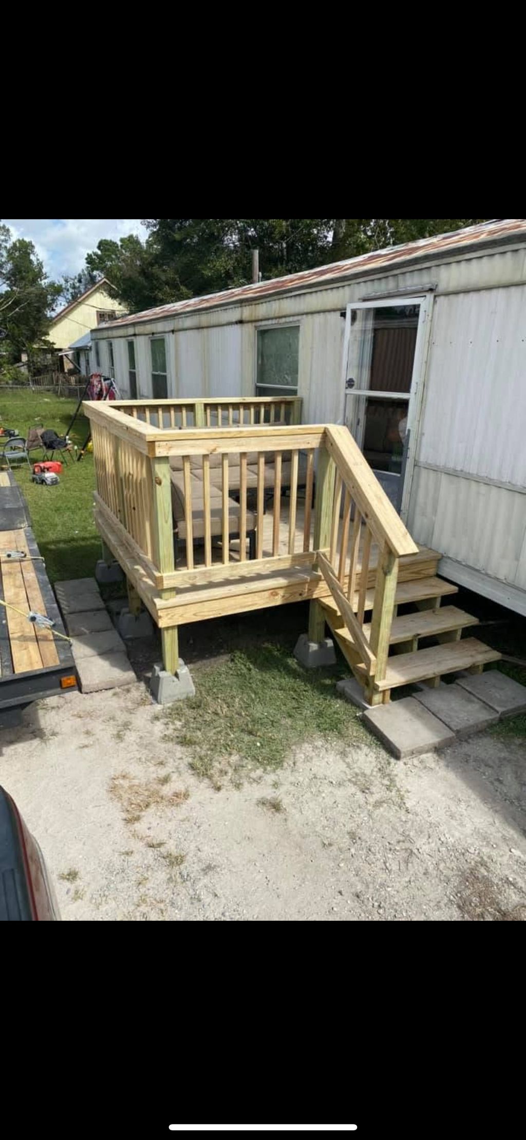 8x8 deck
