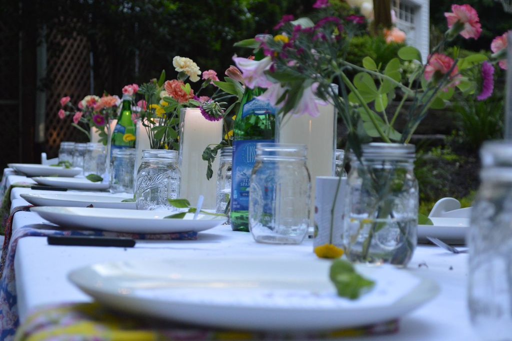 Intimate 40th dinner party