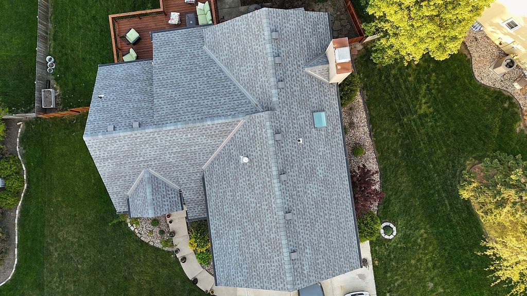 Bird’s-eye view of another beautiful PCS asphalt r