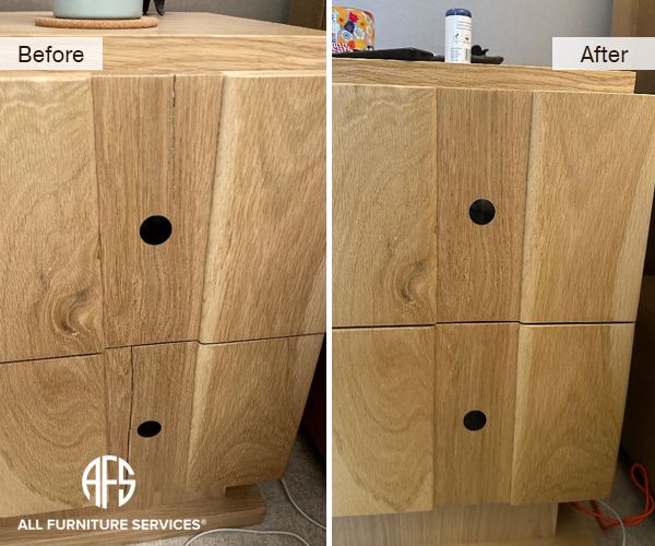 wood crack fill touch up repair finish