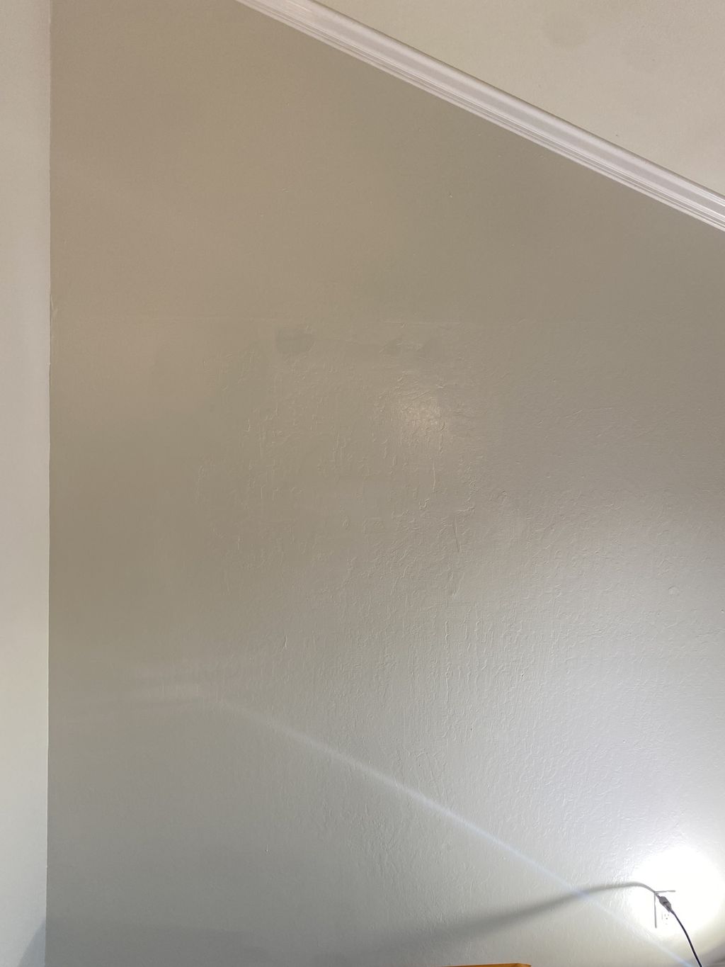 AC removal drywall patch.
