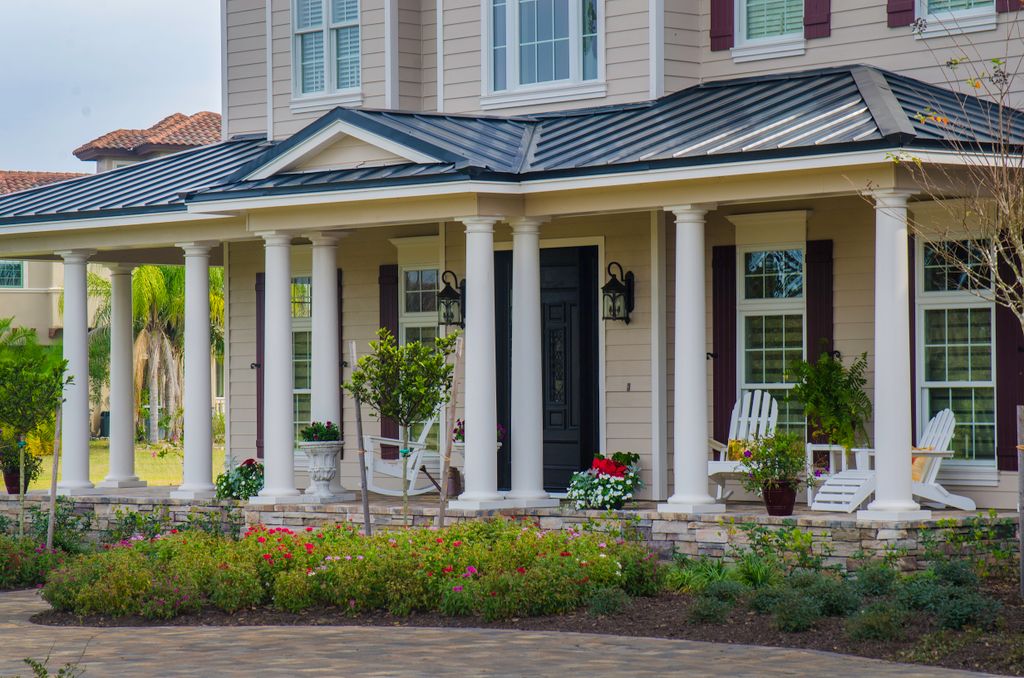 Custom home in Odessa