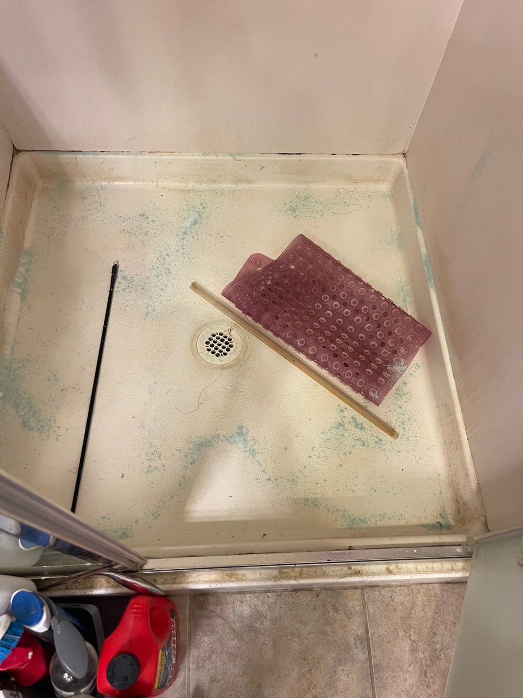 Before cleaning 