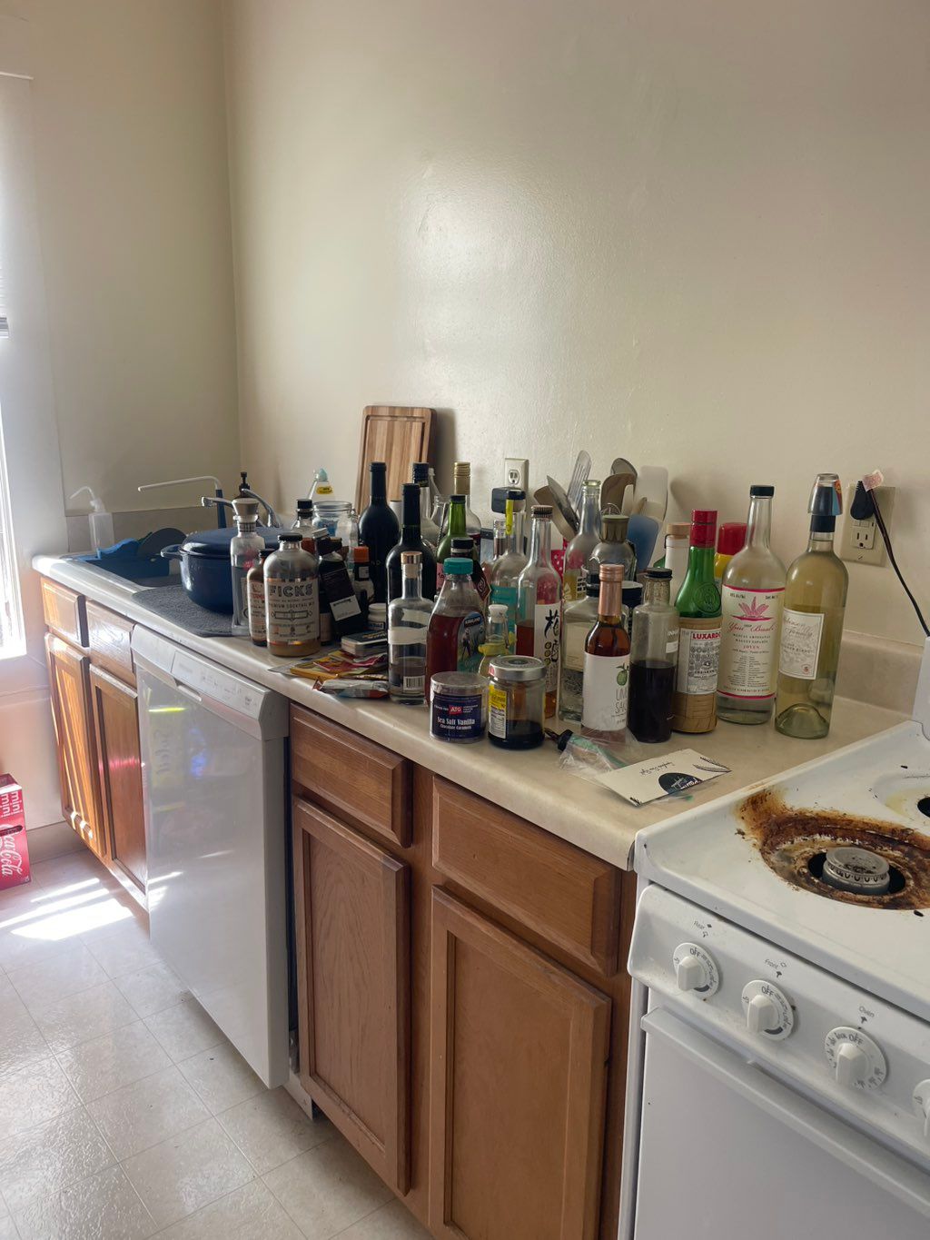 Before cleaning 