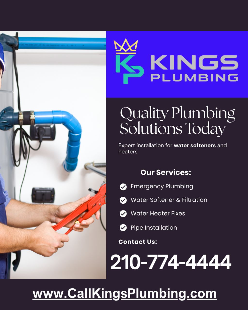 🚿 Reliable Plumbing Starts Here! From urgent pipe 