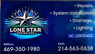 Avatar for Lone Star Sprinklers
