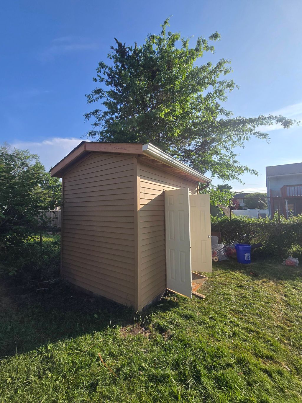Siding and roof. Pistacaway.  After.