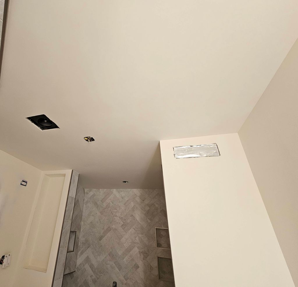 smooth (level 5 )done in the bathroom
