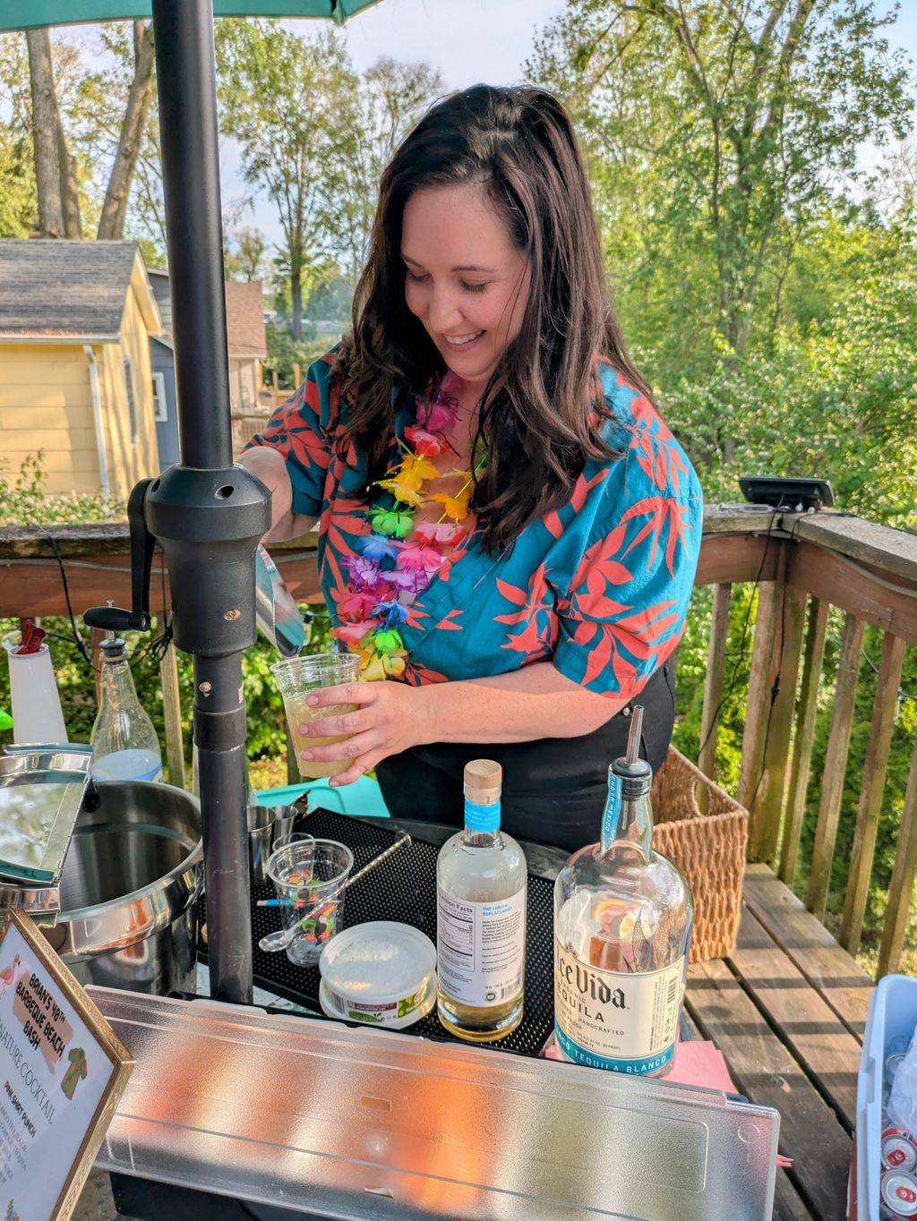 Mixing up signature drinks