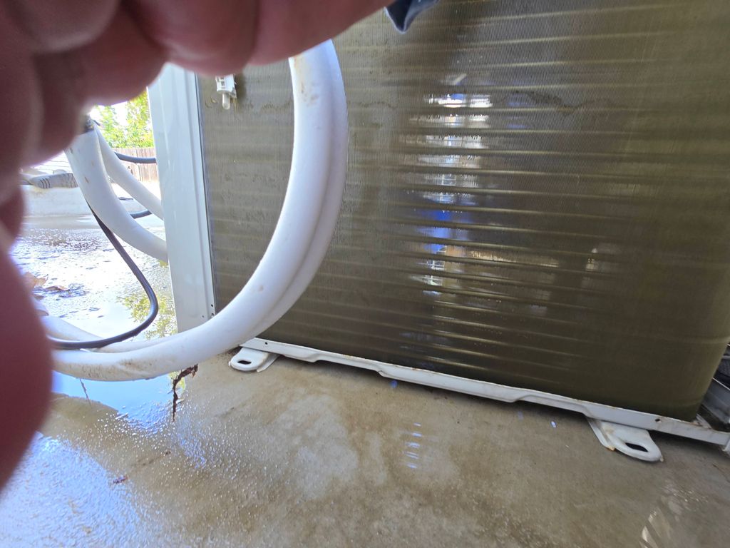 Beautiful! Mini Split condenser in Kingsburg. Like
