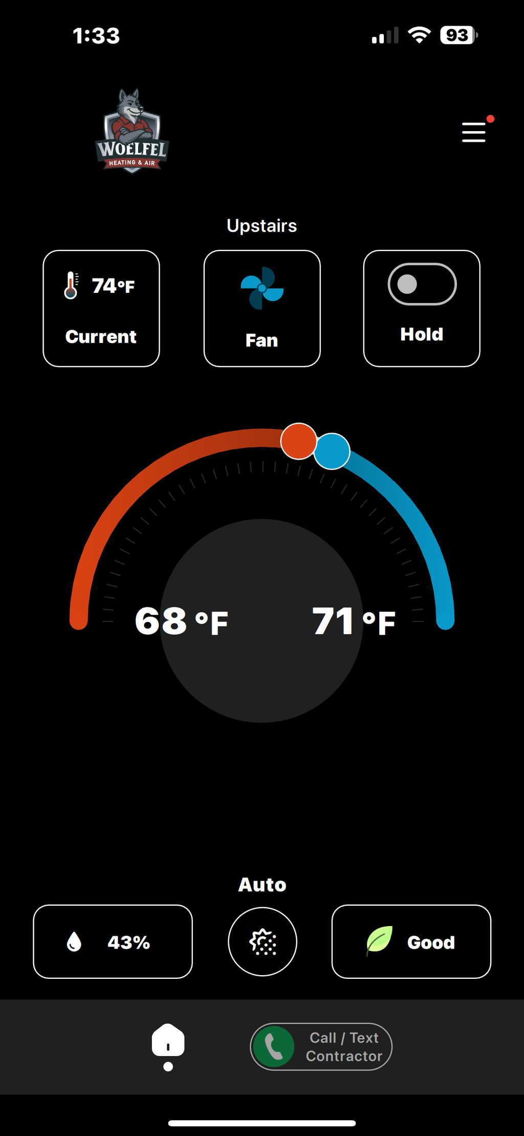 Check out our new Alfa Smart Thermostat App