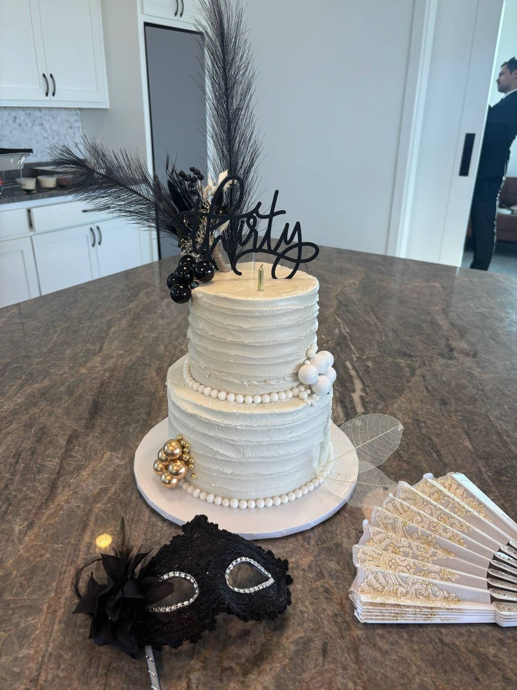 cake by me decorated by client!