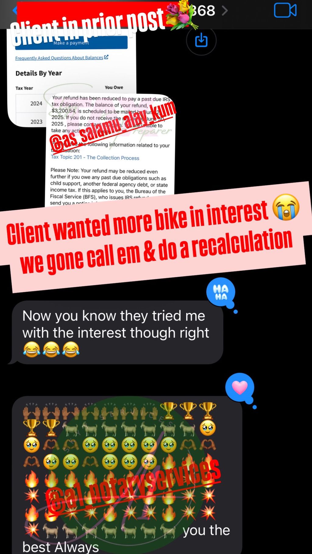 Skyy & Client reactions to 2023 amendment being ap