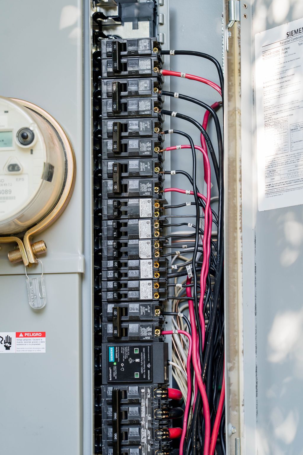 New panel install 