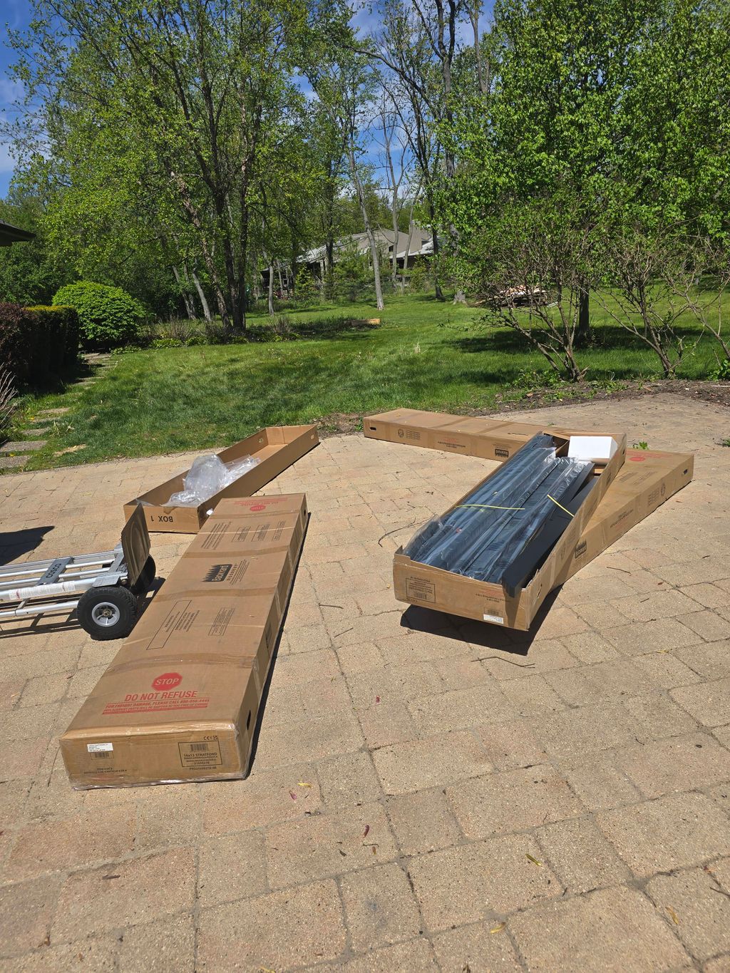 Pergola materials