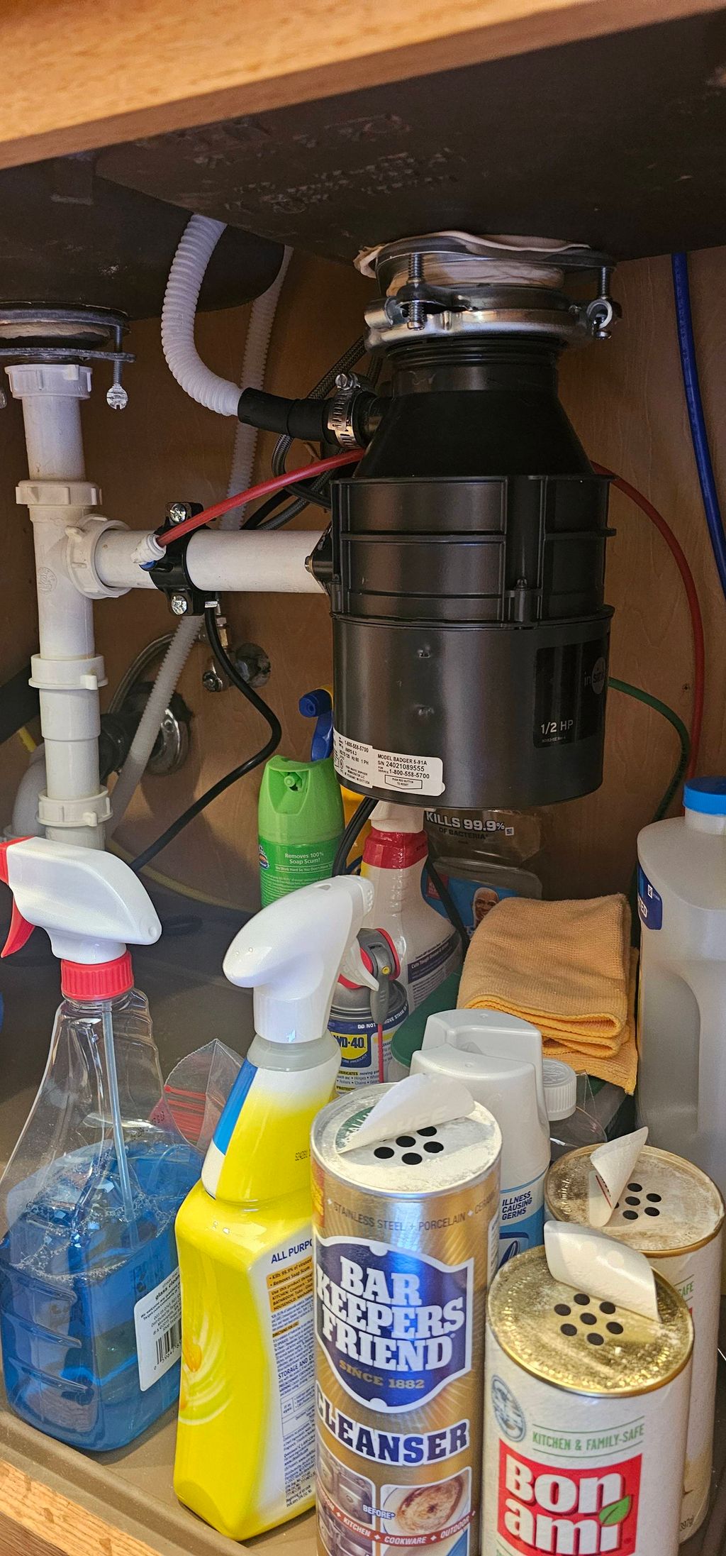 Garbage disposal replacement 