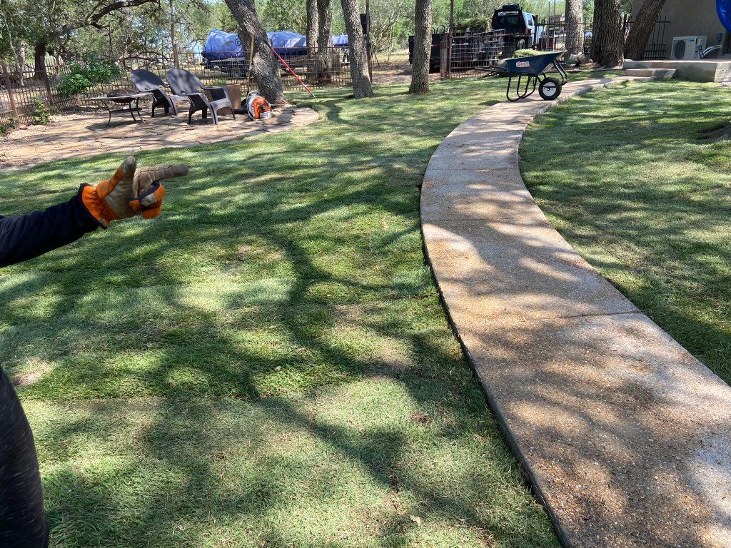 After job was finished. 