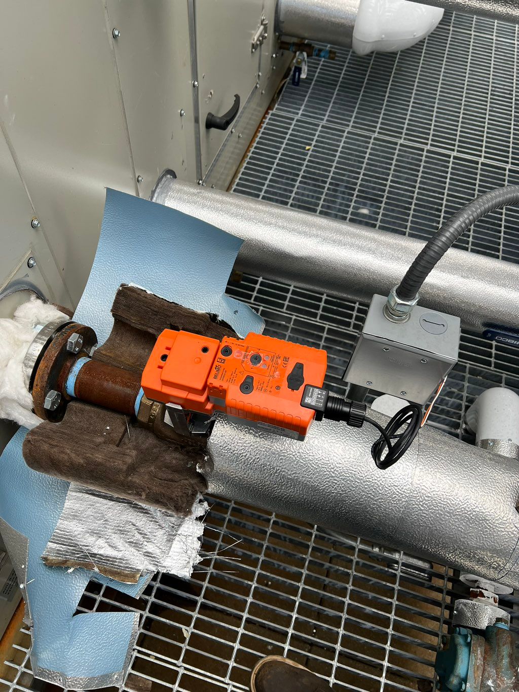 Replaced actuator NYU school of engineering 
