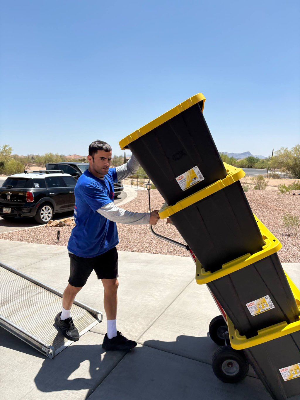 Unloading 