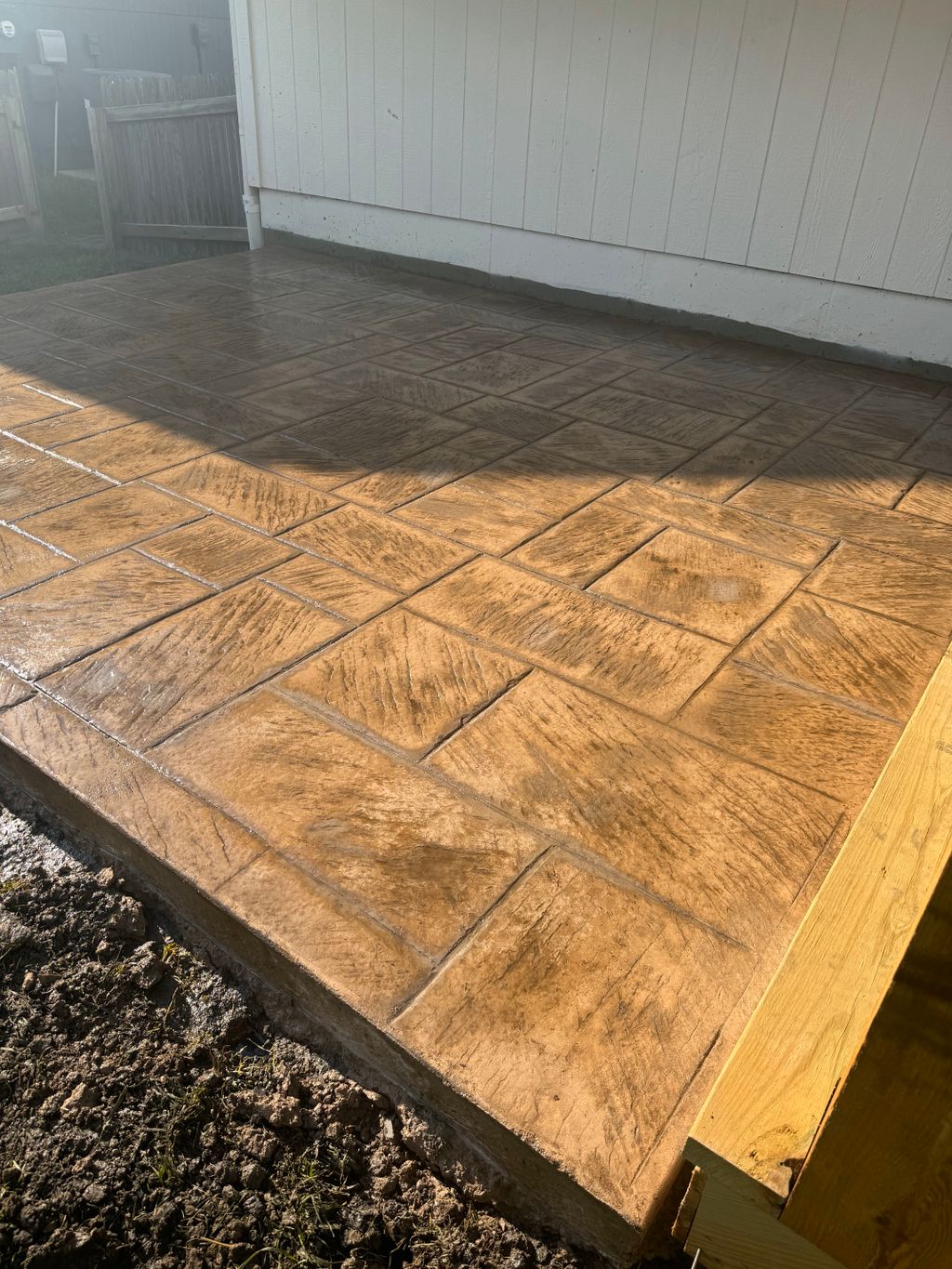 Stamped Concrete Patio