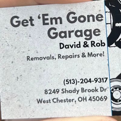 Avatar for Get Em Gone Garage