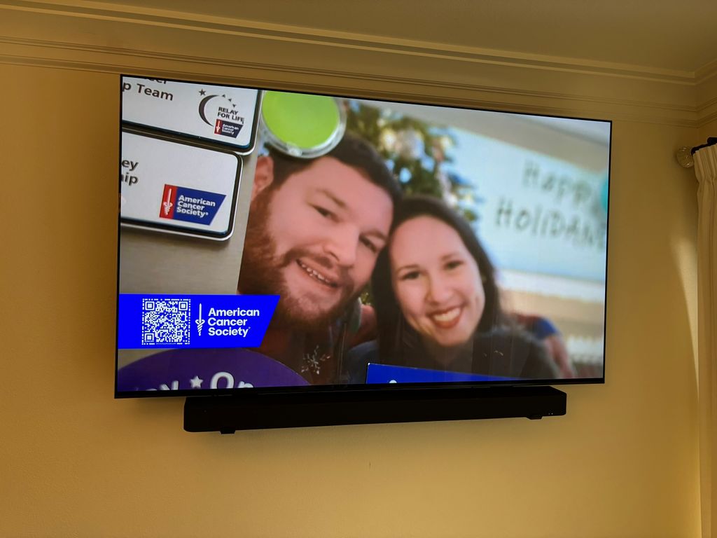 TV mounting w/ soundbar