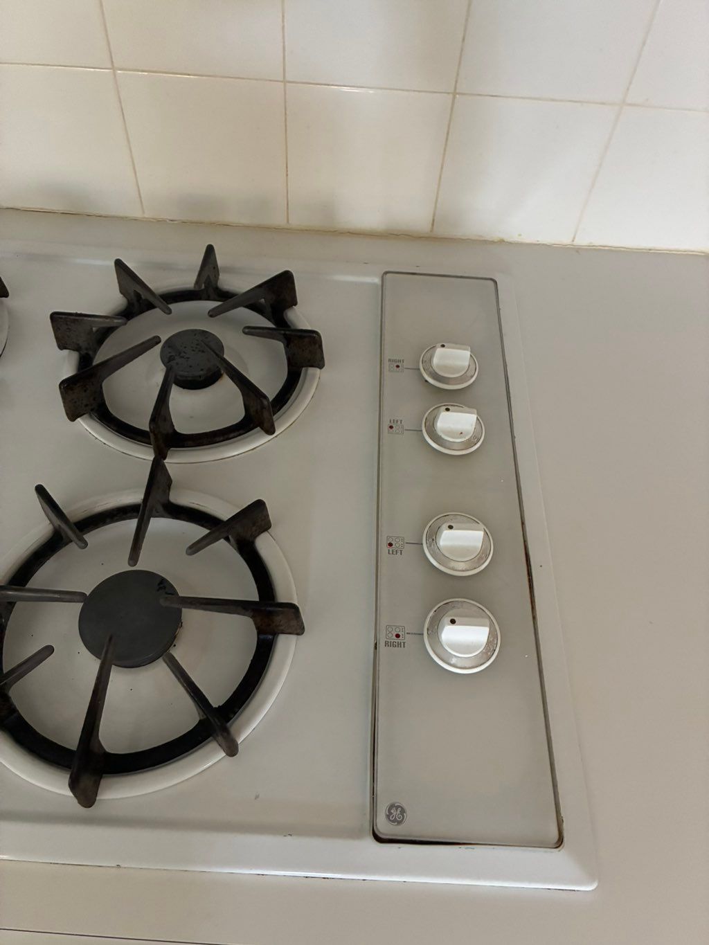 After stove top cleaning 