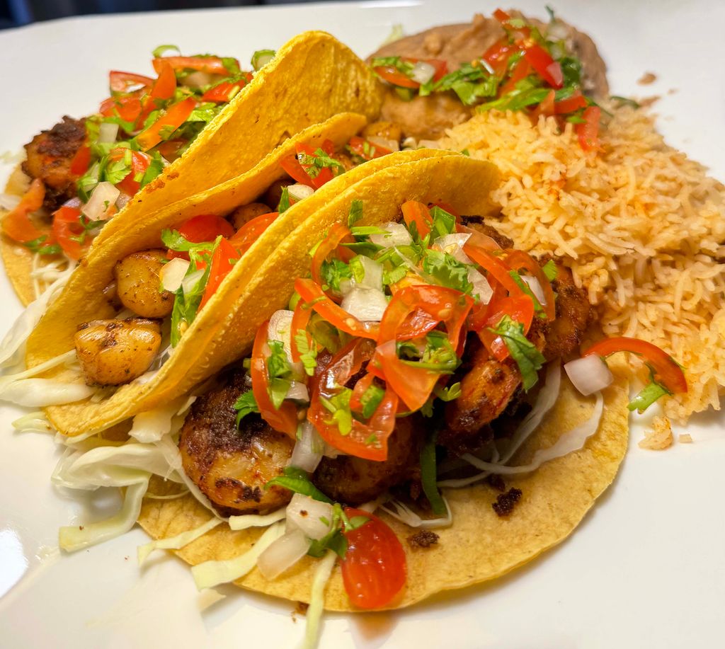 Scallop & Shrimp Tacos