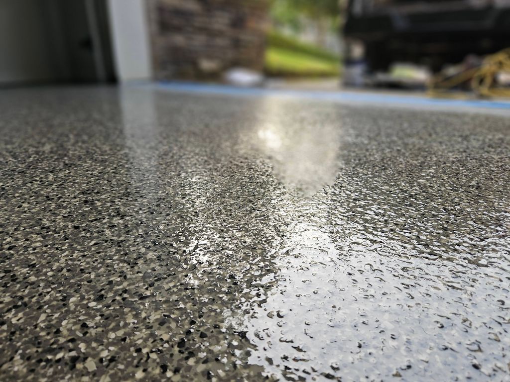 Epoxy Flooring System for Garage