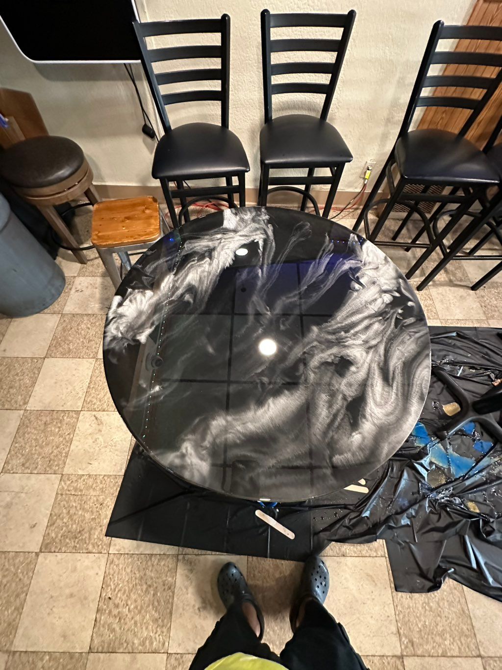 BAR TABLE AFTER