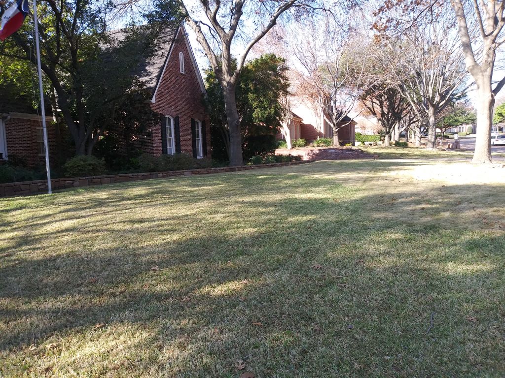 $45 mow, edge/trim, blowing off hardscapes