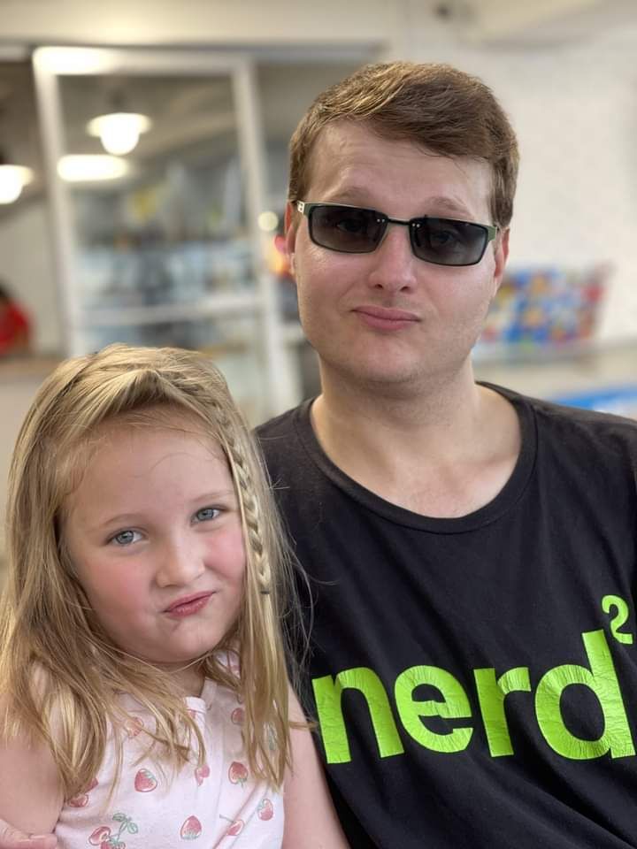 My little one and I.